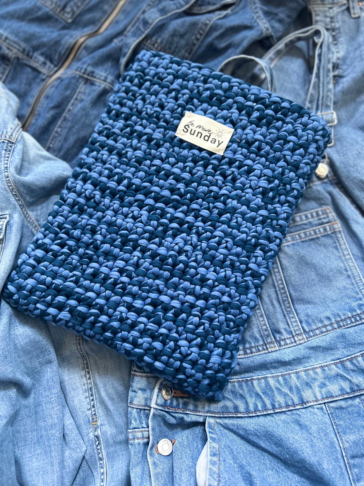 Laptop Sleeve - Double Denim