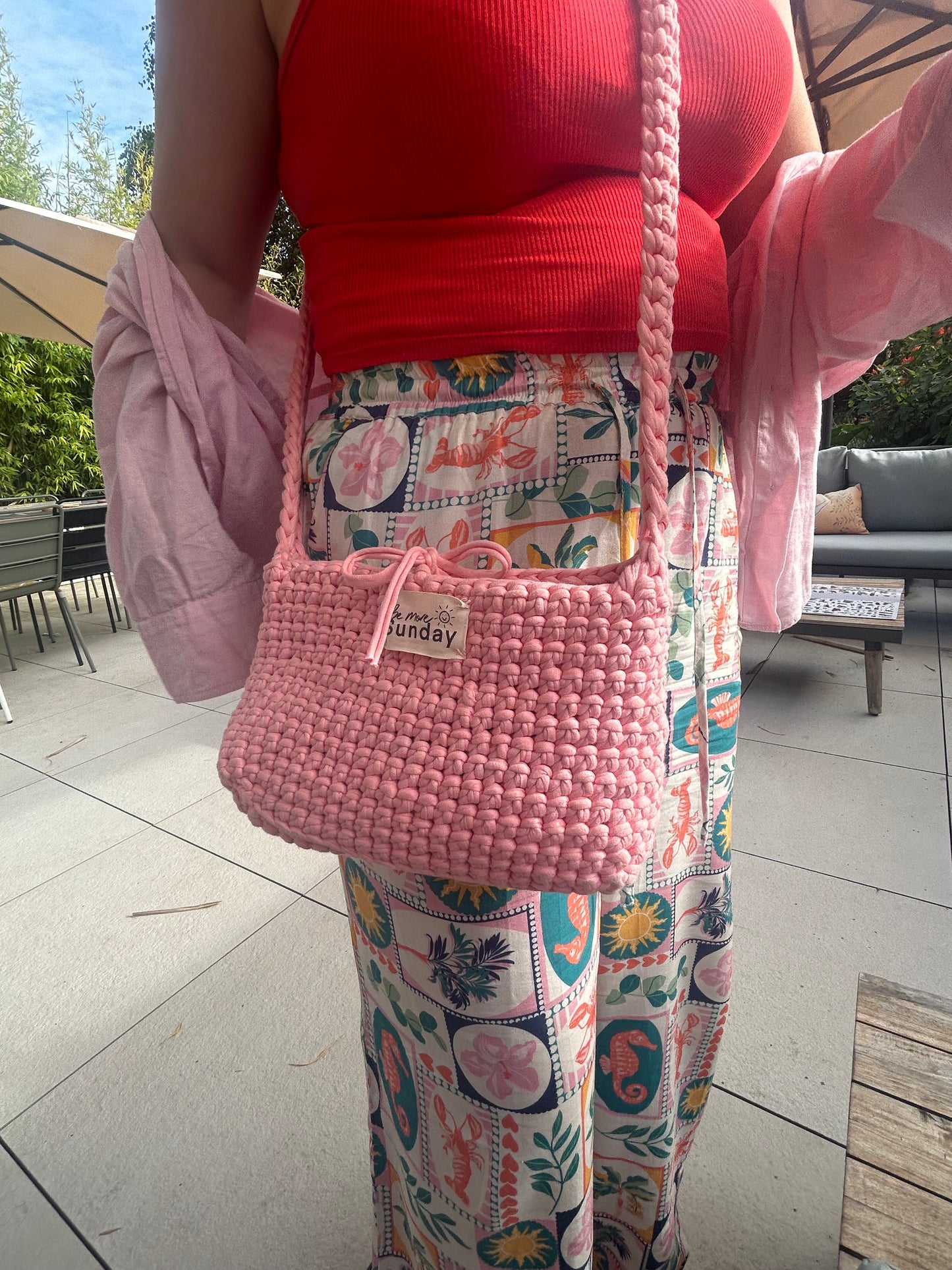 The Aimee bag - babydoll