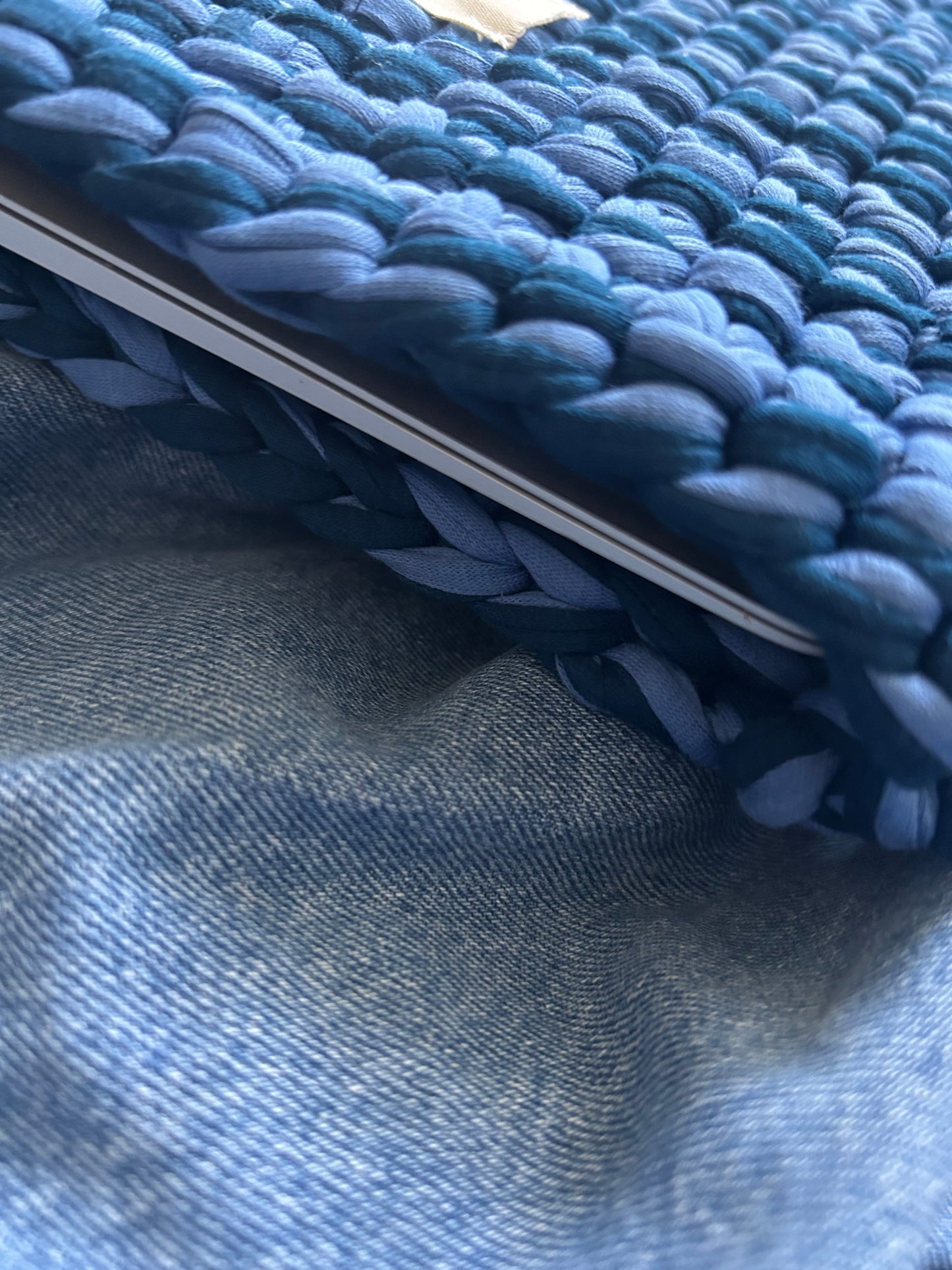 Laptop Sleeve - Double Denim